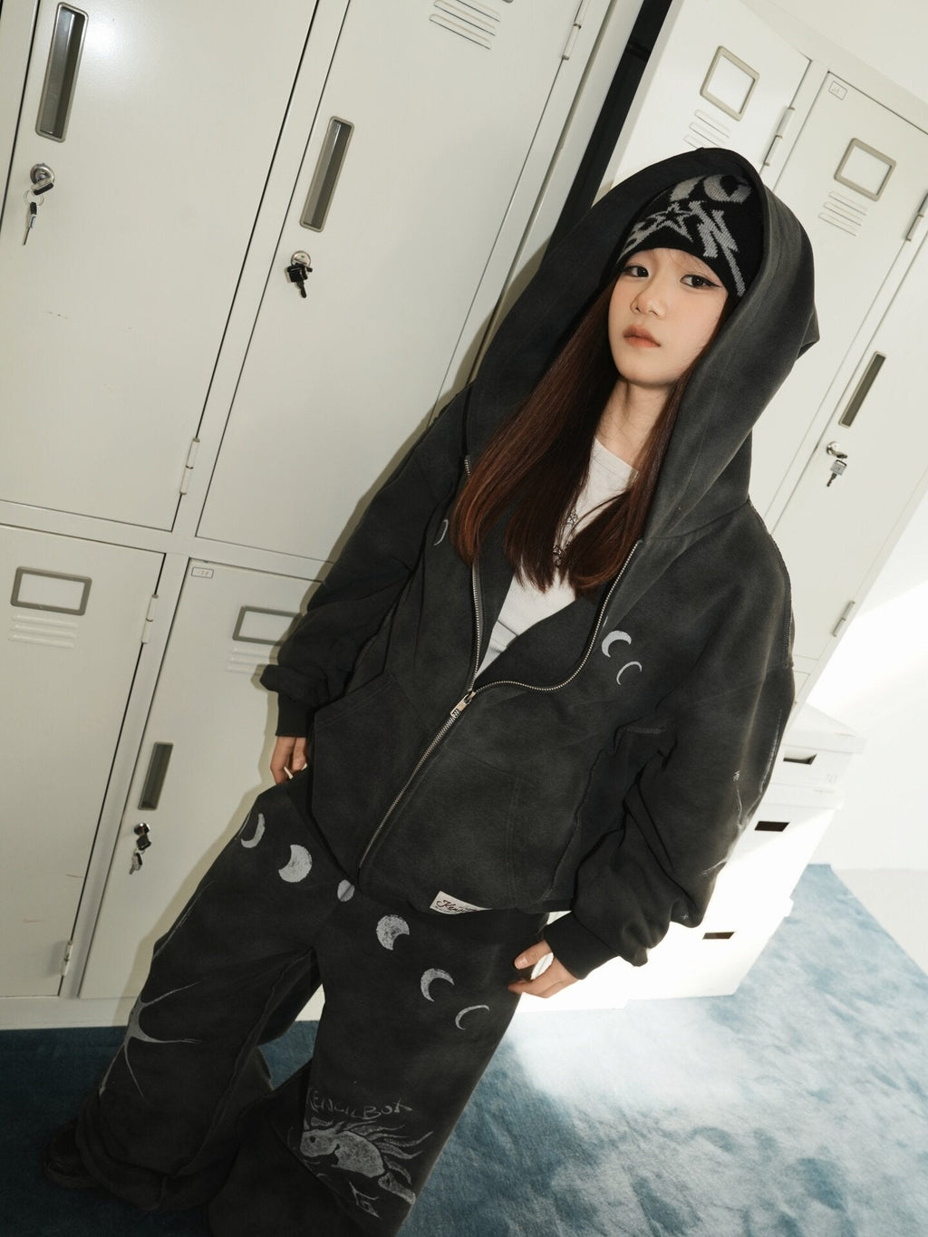 Unicorn – Street Hoodie – Dark Grey