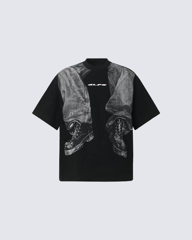 Subculture Street Cool Graphic Cotton T-Shirt