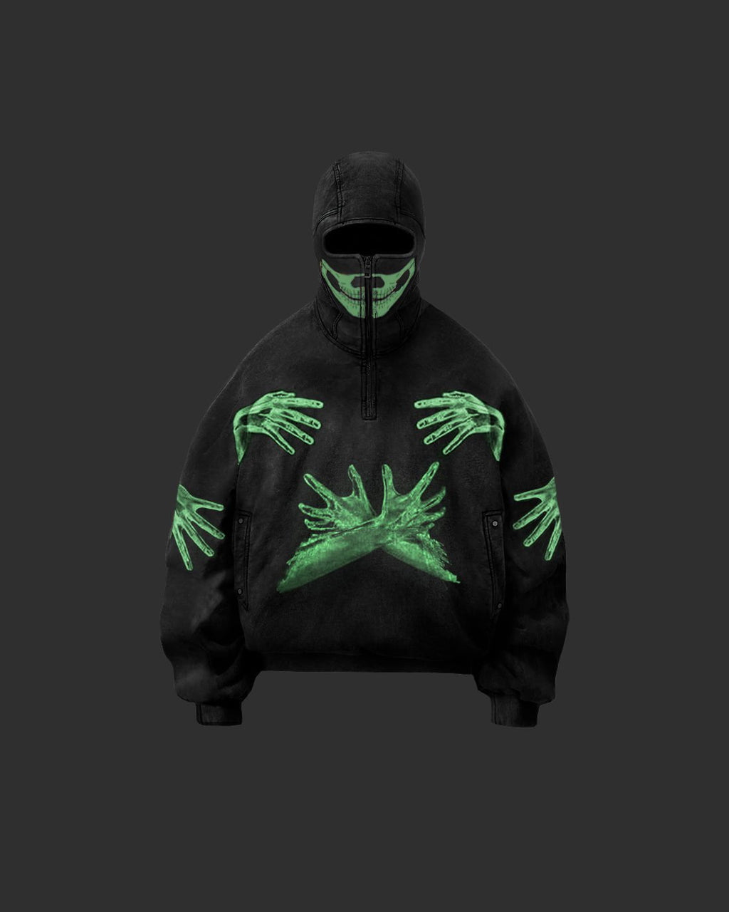 Hoodies For Man | Nighttime Fluorescent Print