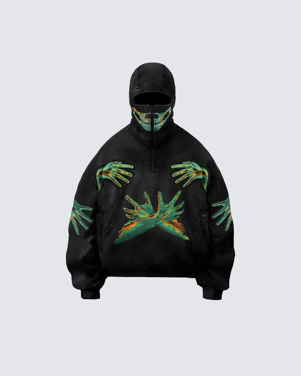 Hoodies For Man | Nighttime Fluorescent Print