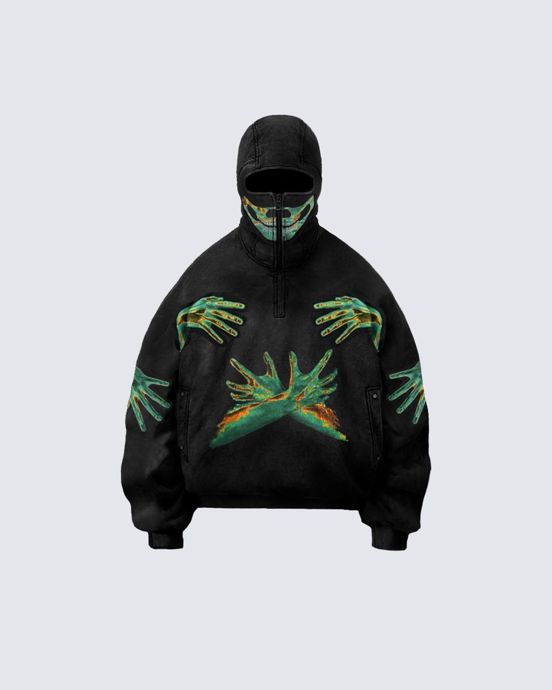 Hoodies For Man | Nighttime Fluorescent Print
