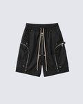 GRYFT Utility Zipper Functional Cargo Shorts