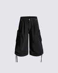 Street New Utility Wide-Leg Shorts