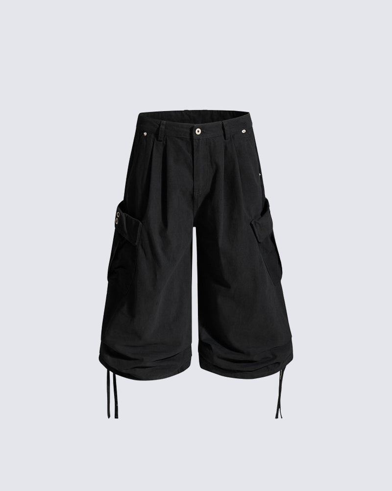 Street New Utility Wide-Leg Shorts