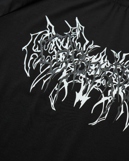 American Tribal Graphic Black Sports Tee