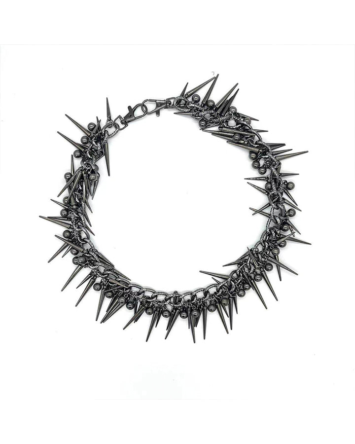 Punk Hip-Hop Spike Metal Chain