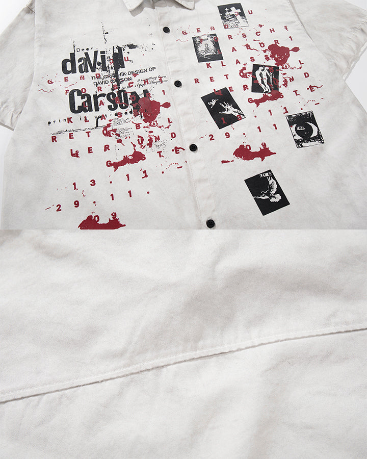 New American Wasteland Style Short Sleeve Shirt
