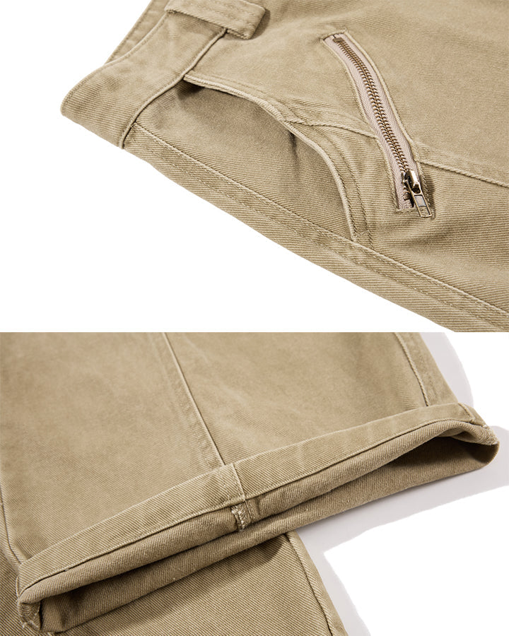 GRYFT Utility Zipper Multi-Pocket Baggy Cargo Pants