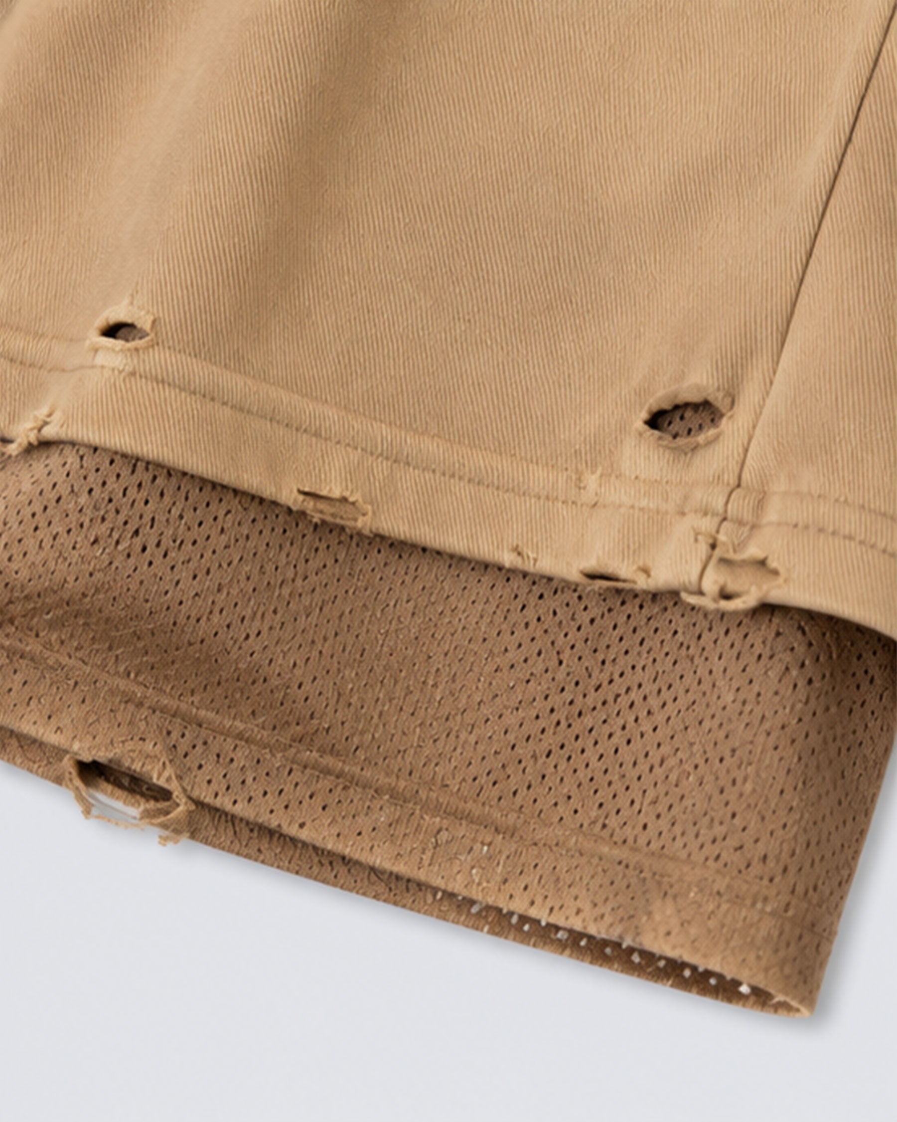 BARREN Series | Apocalyptic Pilgrimage Cross Layered Shorts