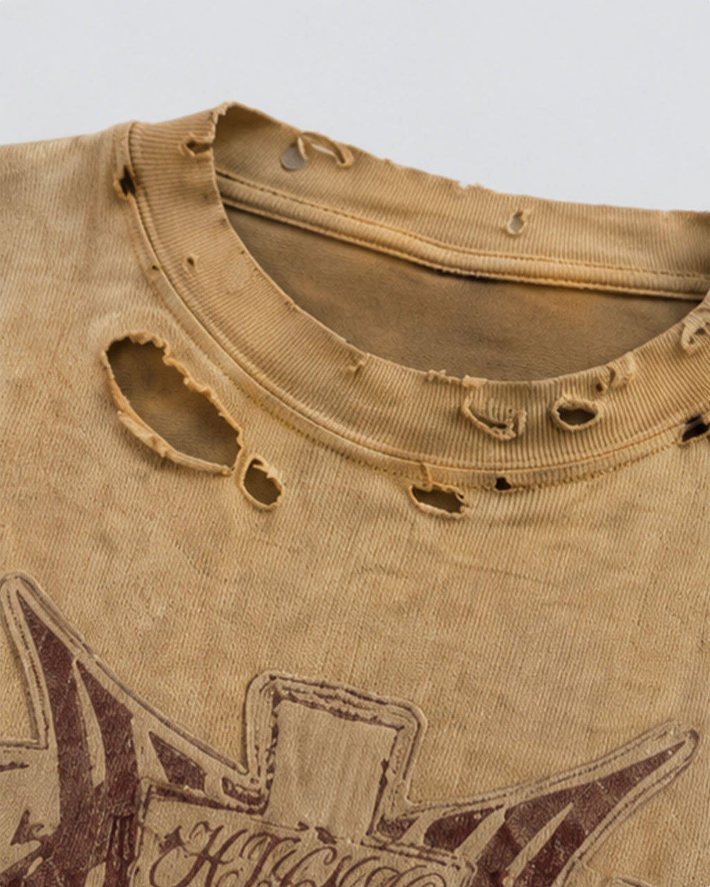 BARREN Series | Apocalyptic Pilgrimage Cross Wing Tee