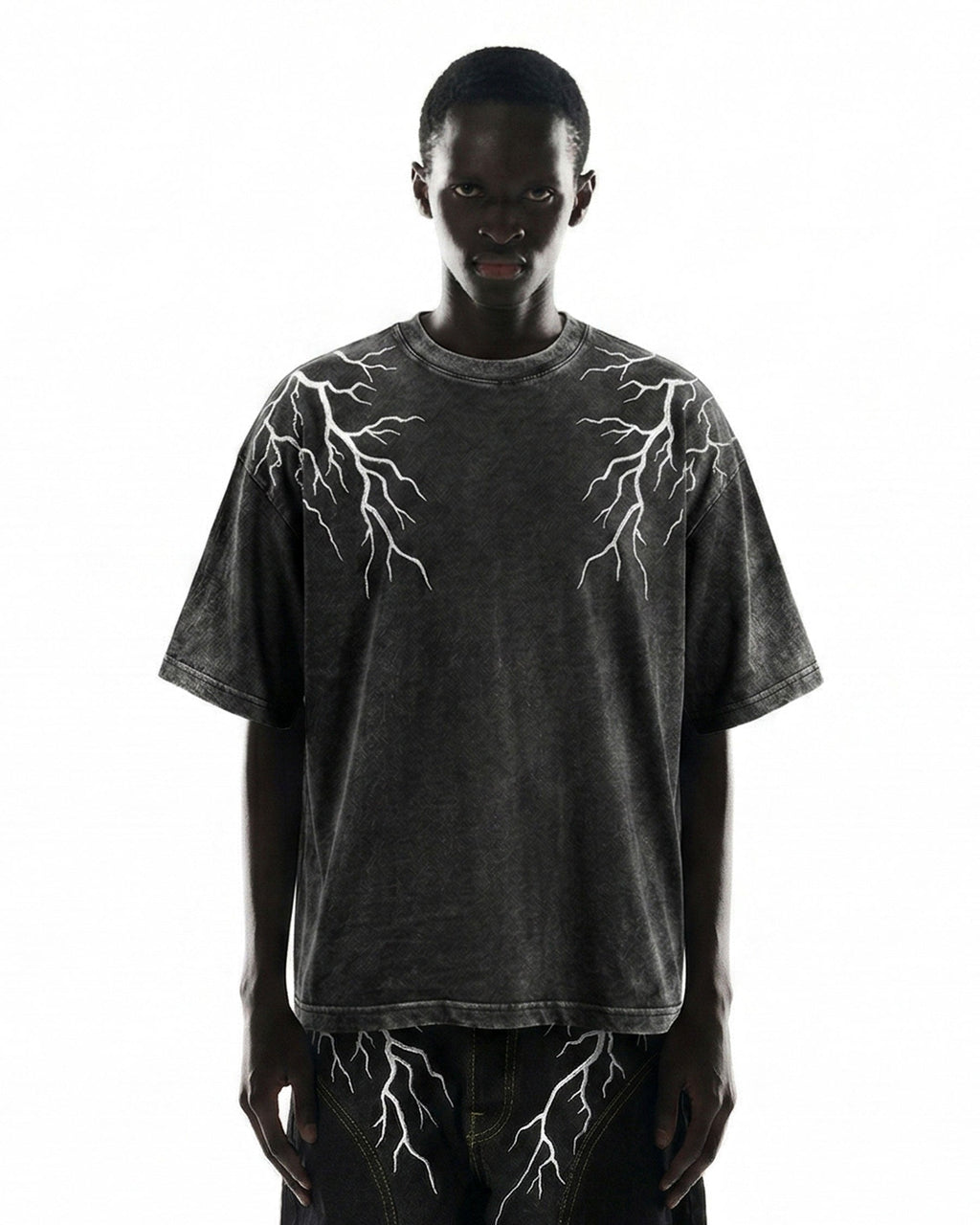 LIGHTNING Series | Double-Sided Embroidery Short Sleeve