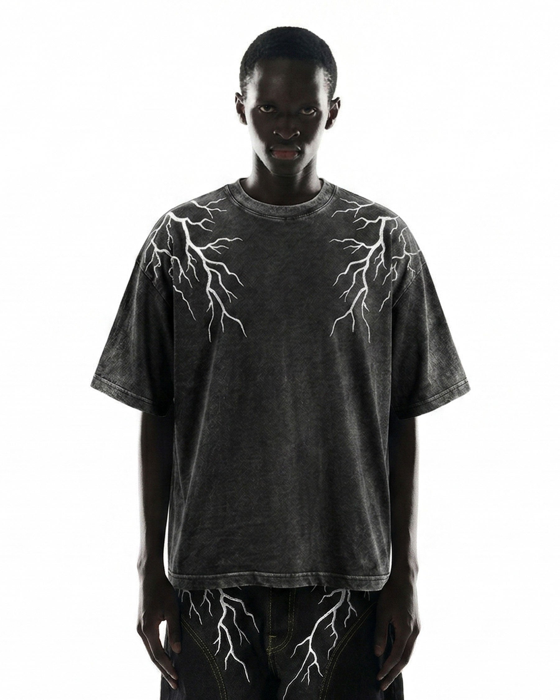 LIGHTNING Series | Double-Sided Embroidery Short Sleeve