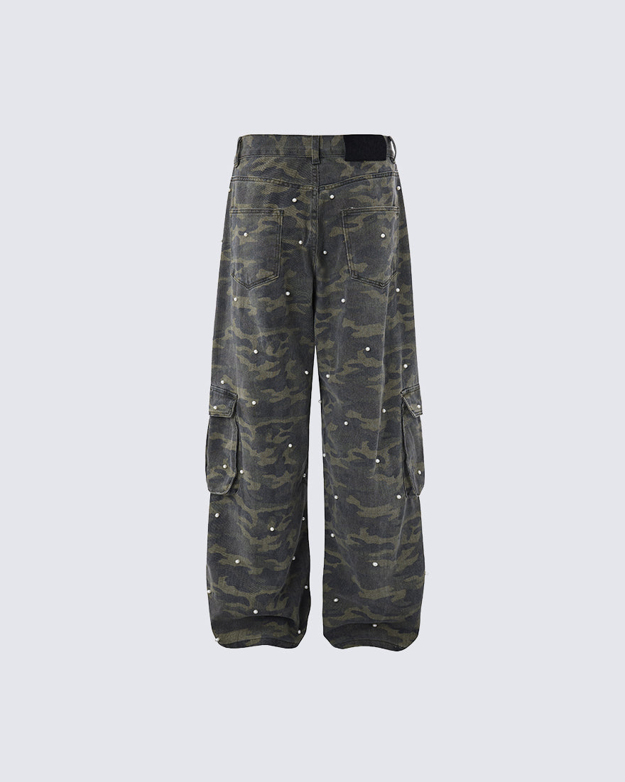 GRYFT Utility Washed Cargo Pants