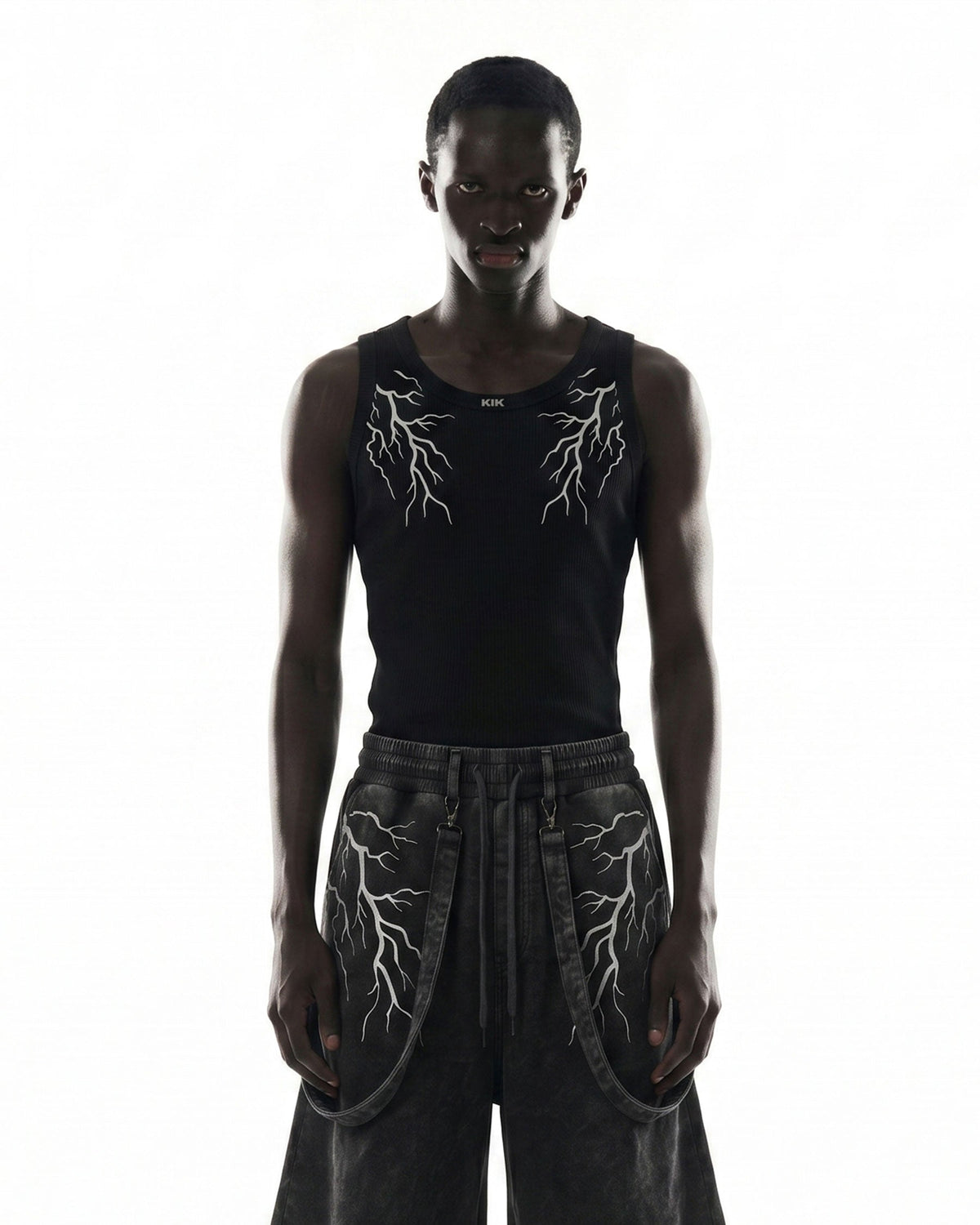 LIGHTNING Series | Street Style Ribbed Tank Top