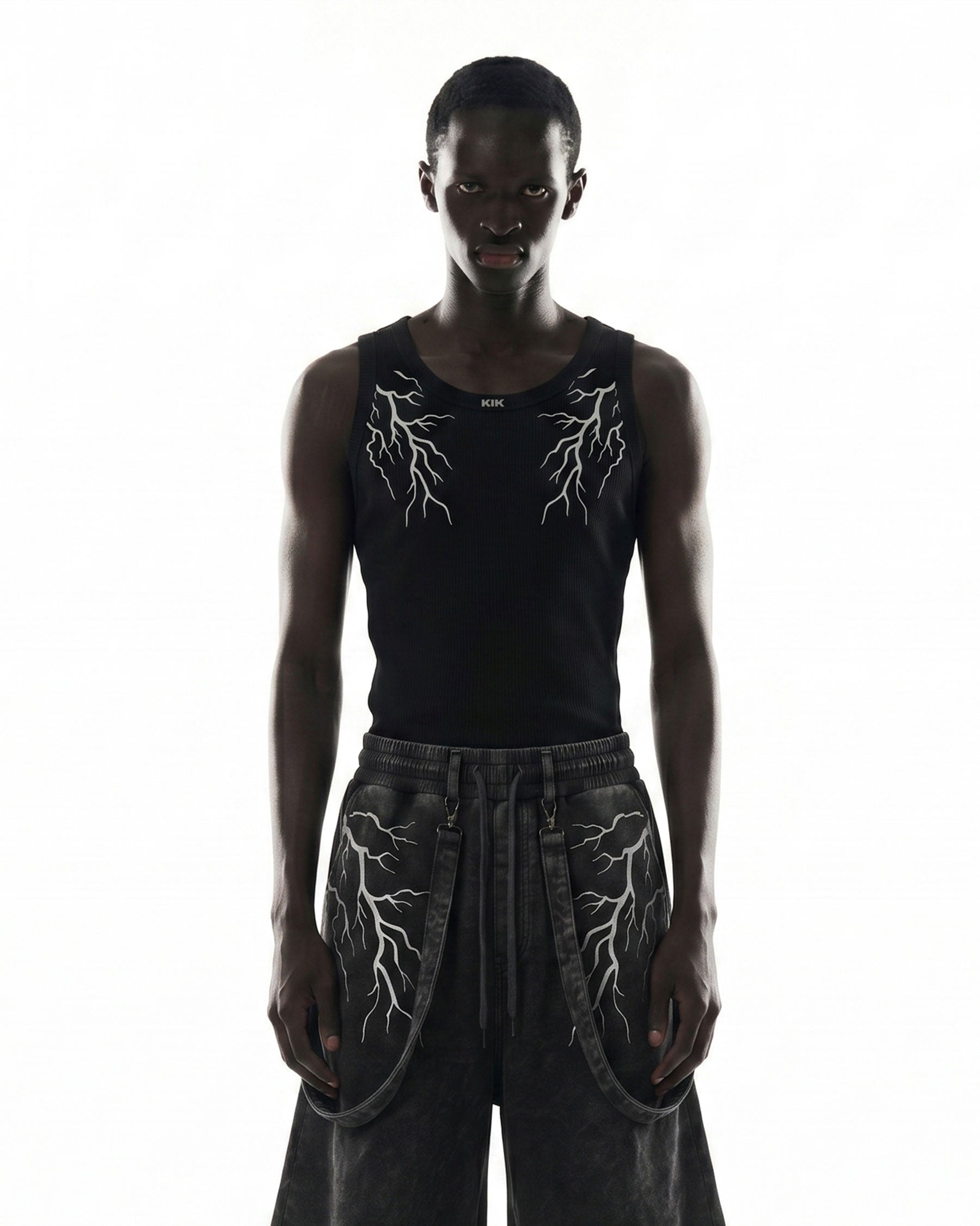 LIGHTNING Series | Street Style Ribbed Tank Top
