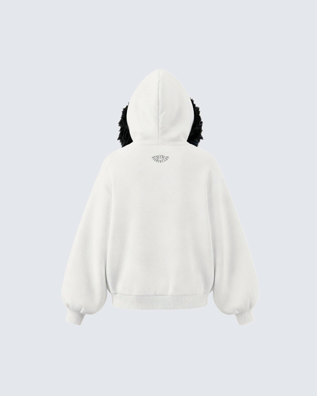 GRYFT Fur Collar Cozy Hoodie