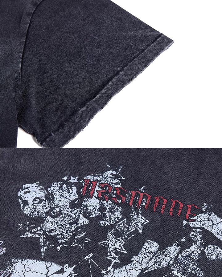 GRYFT Grunge Distressed Tee
