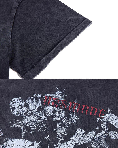 GRYFT Grunge Distressed Tee