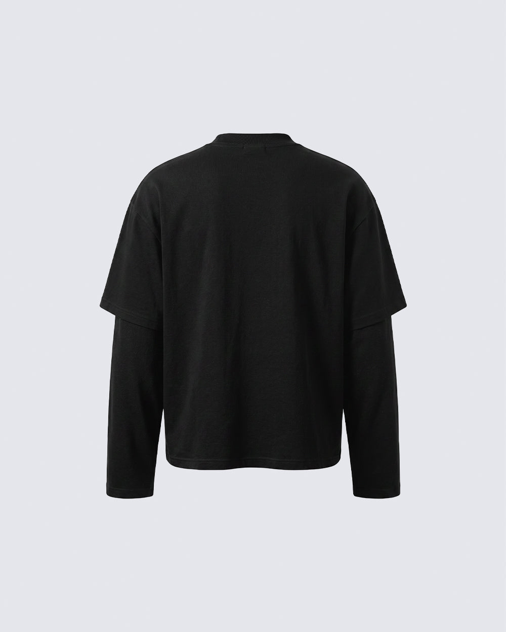 GRYFT Gothic Layered Graphic Long Sleeve T-Shirt