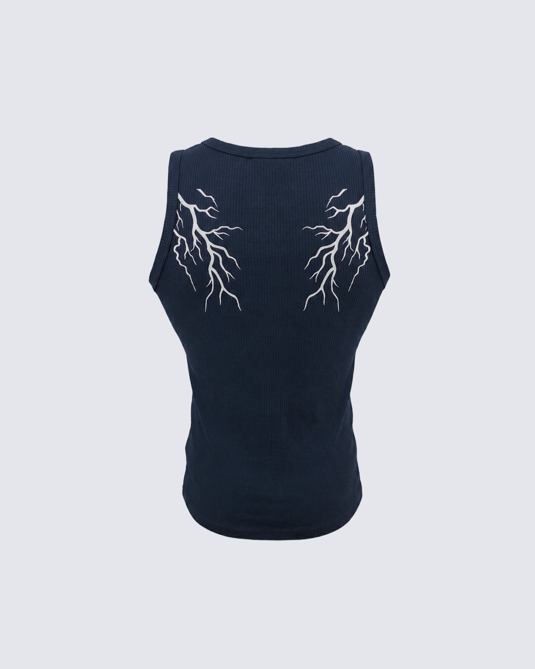 LIGHTNING Series | Street Style Ribbed Tank Top