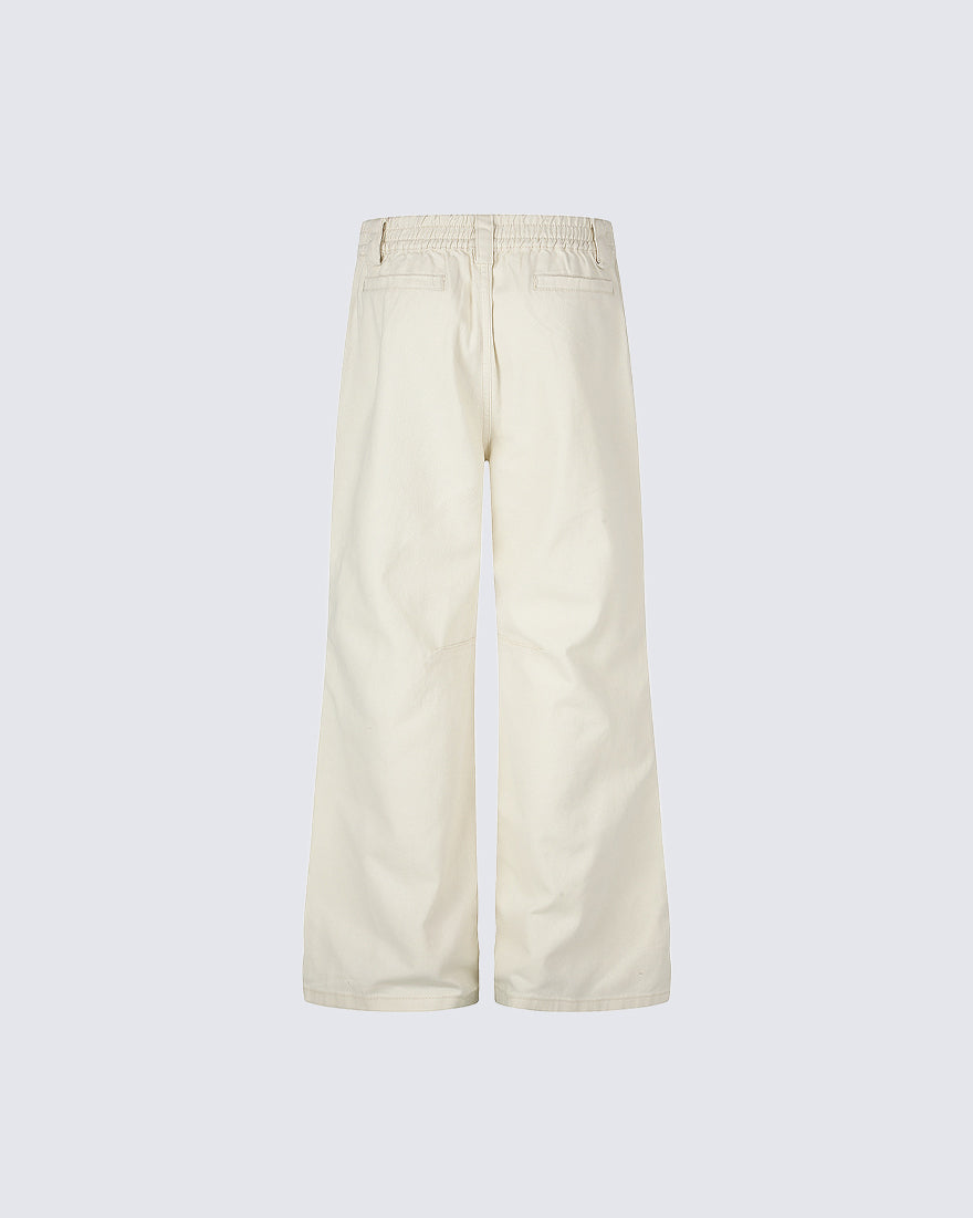 GRYFT Y2K Washed Elastic Waist Jeans