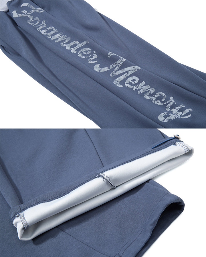 GRYFT American Streetwear Wide Leg Sweatpants