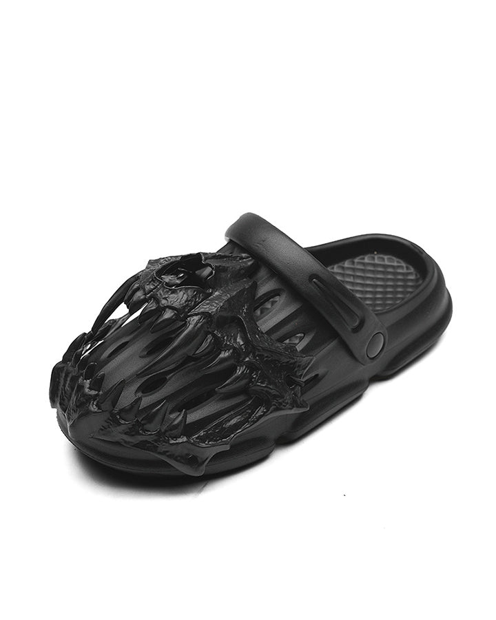 Gothic Dragon Skull EVA Slide Sandals