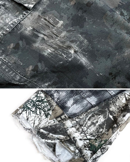 GRYFT Grunge Layered Shorts