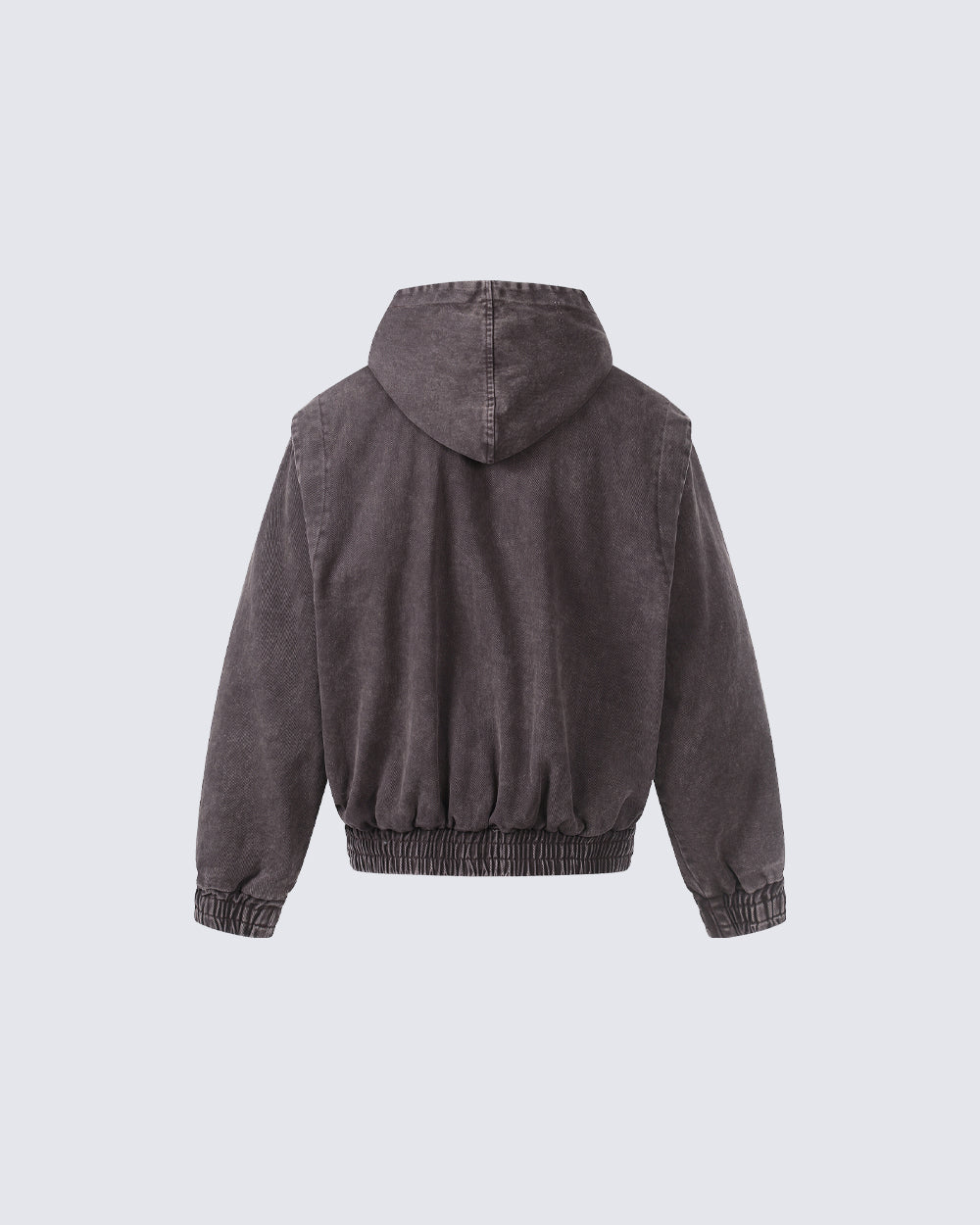 New Arrival Hooded Buckle Denim Jacket