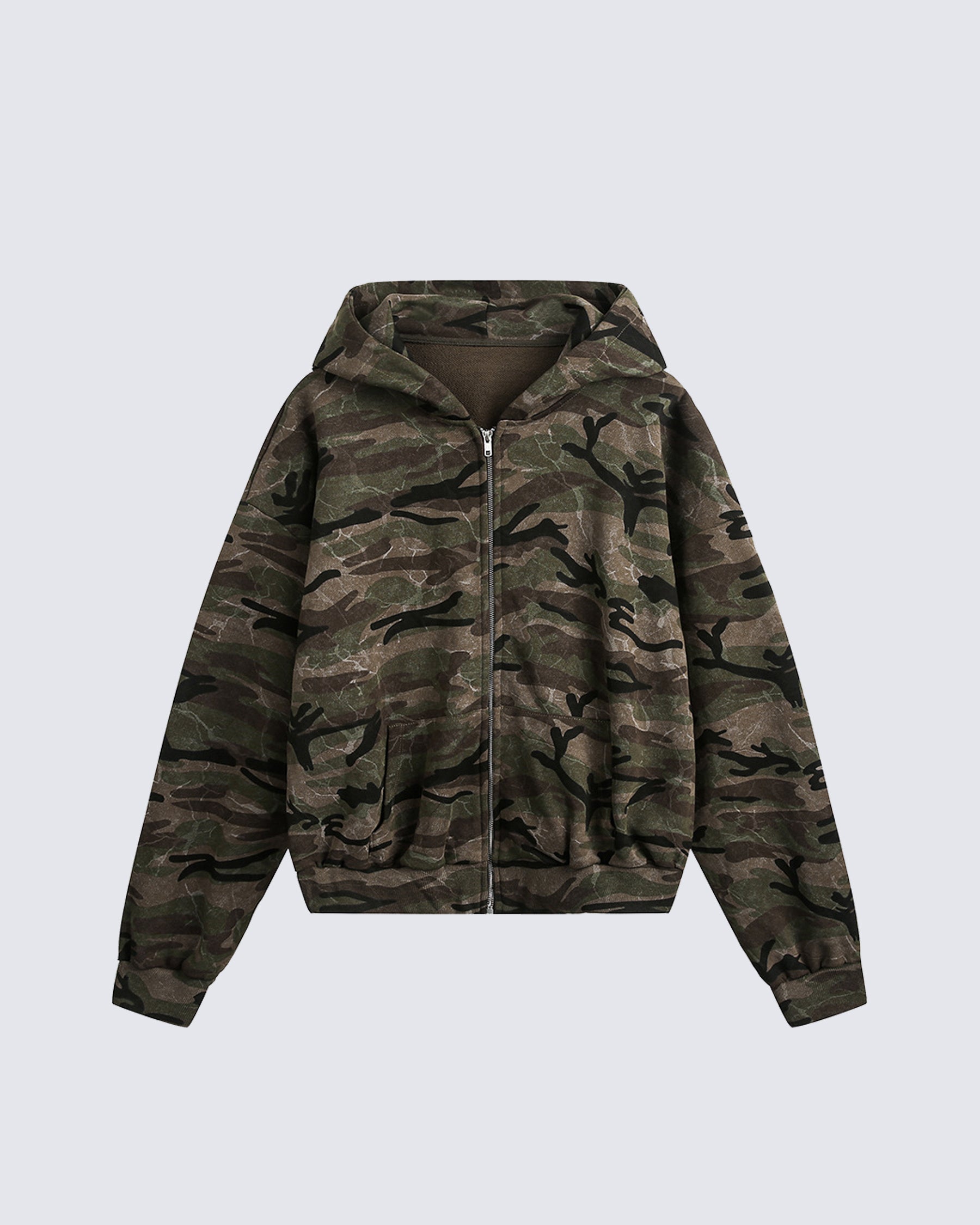GRYFT American-StyleCamouflage Hooded Sweatshirt