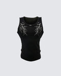 LIGHTNING Series | Street Style Ribbed Tank Top