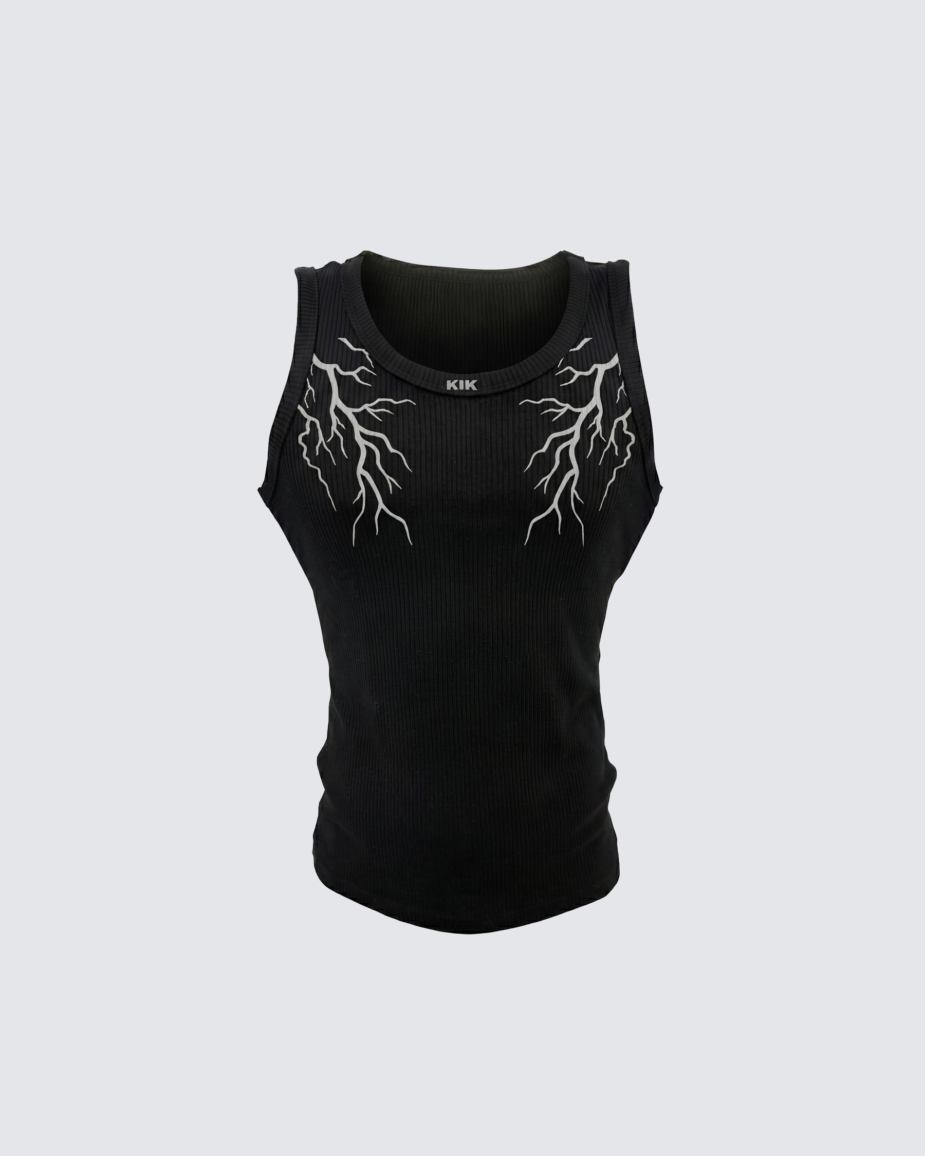 LIGHTNING Series | Street Style Ribbed Tank Top