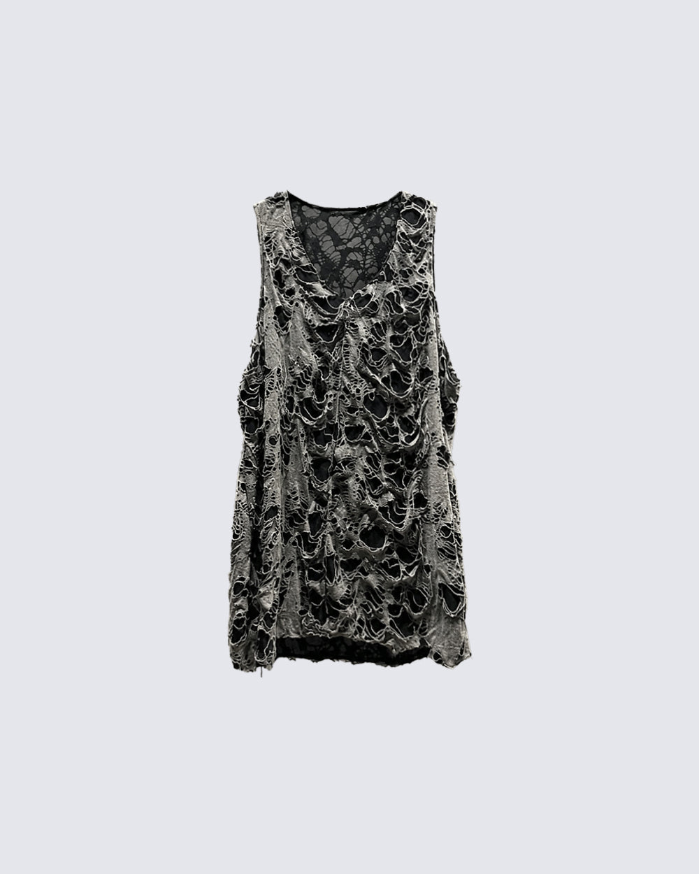GRYFT Punk Distressed Sleeveless Vest