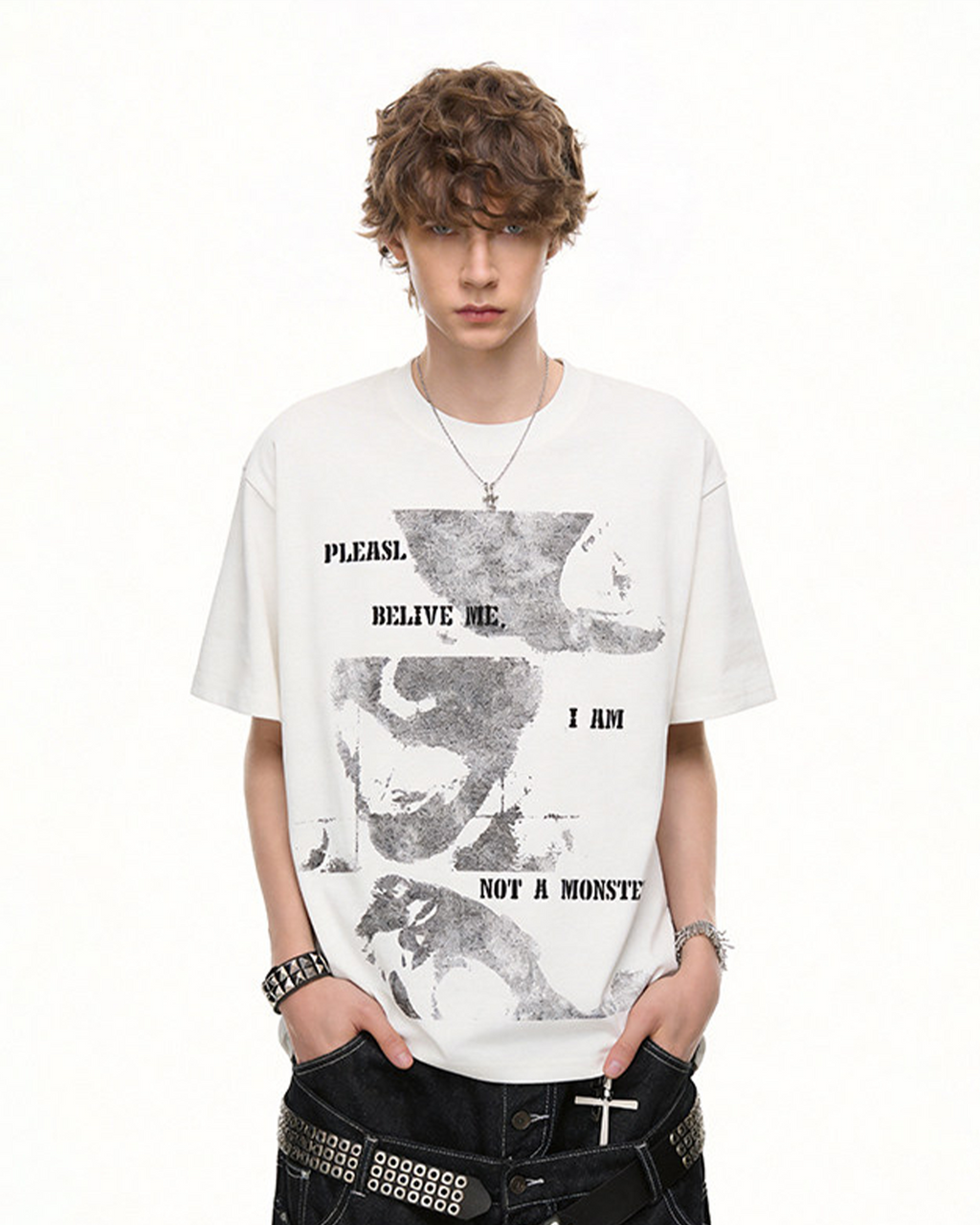 New Vintage Graphic Print T-Shirt