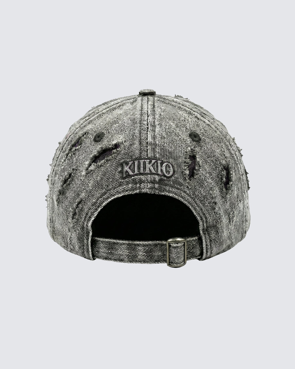 GRYFT-Post-Apocalyptic Flame Metal Denim Cap