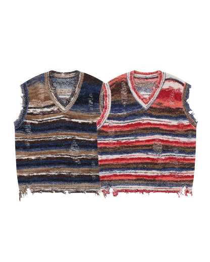 GRYFT Vintage Distressed Sweater Vest