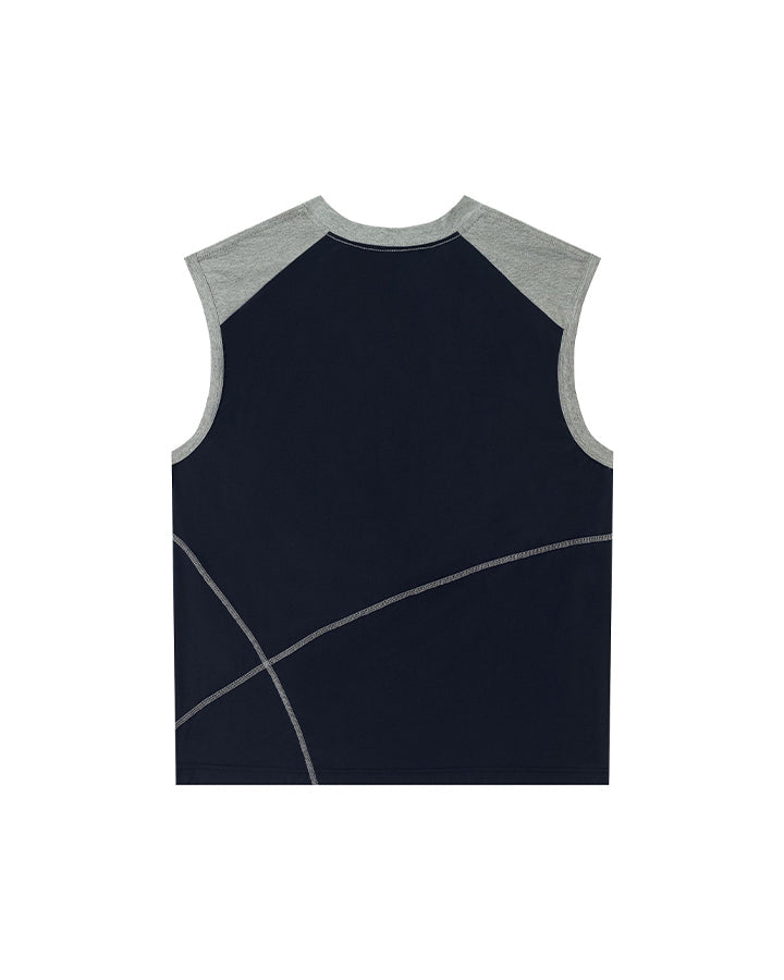 Deconstructed Stitched Ice-Feel Quick-Dry Summer Tank Top