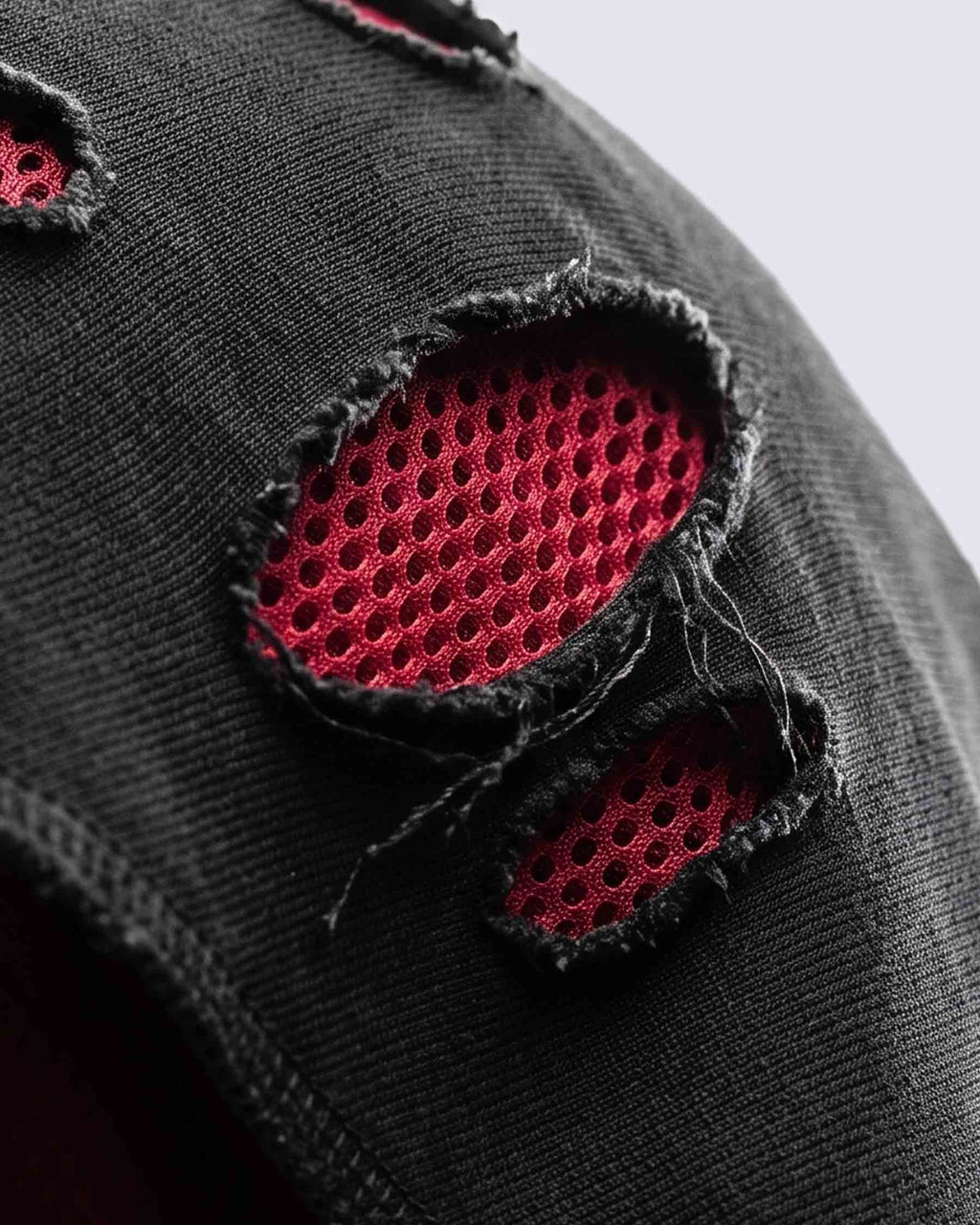 GRYFT RED RUST Series | Distressed-Effect Hooded Balaclava