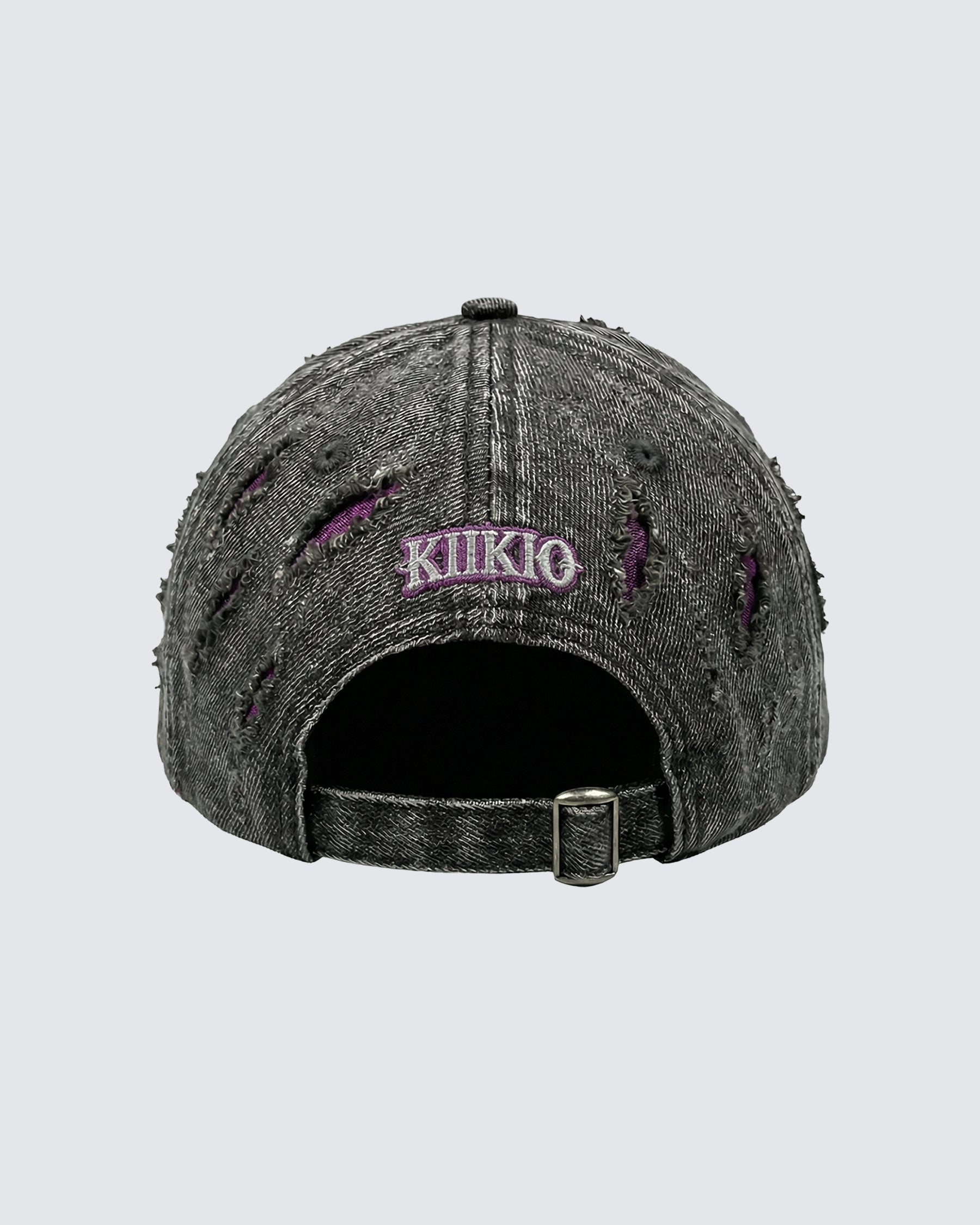 GRYFT-Wasteland Flame-Metal Distressed Denim Cap