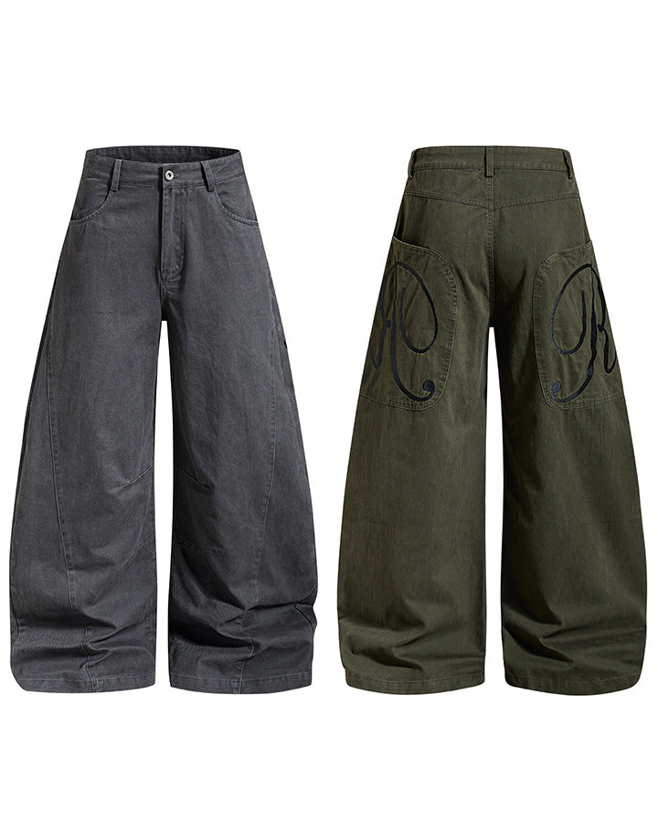 GRYFT Utility Washed Cargo Pants