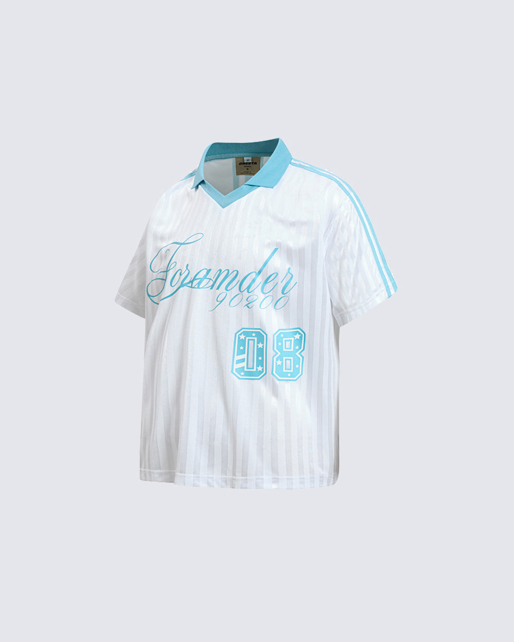 New Striped Polo Jersey T-Shirt