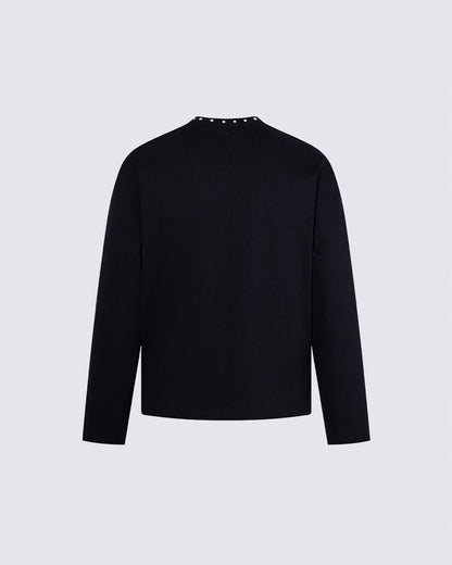 GRYFT Gothic Zipper Studded Tee