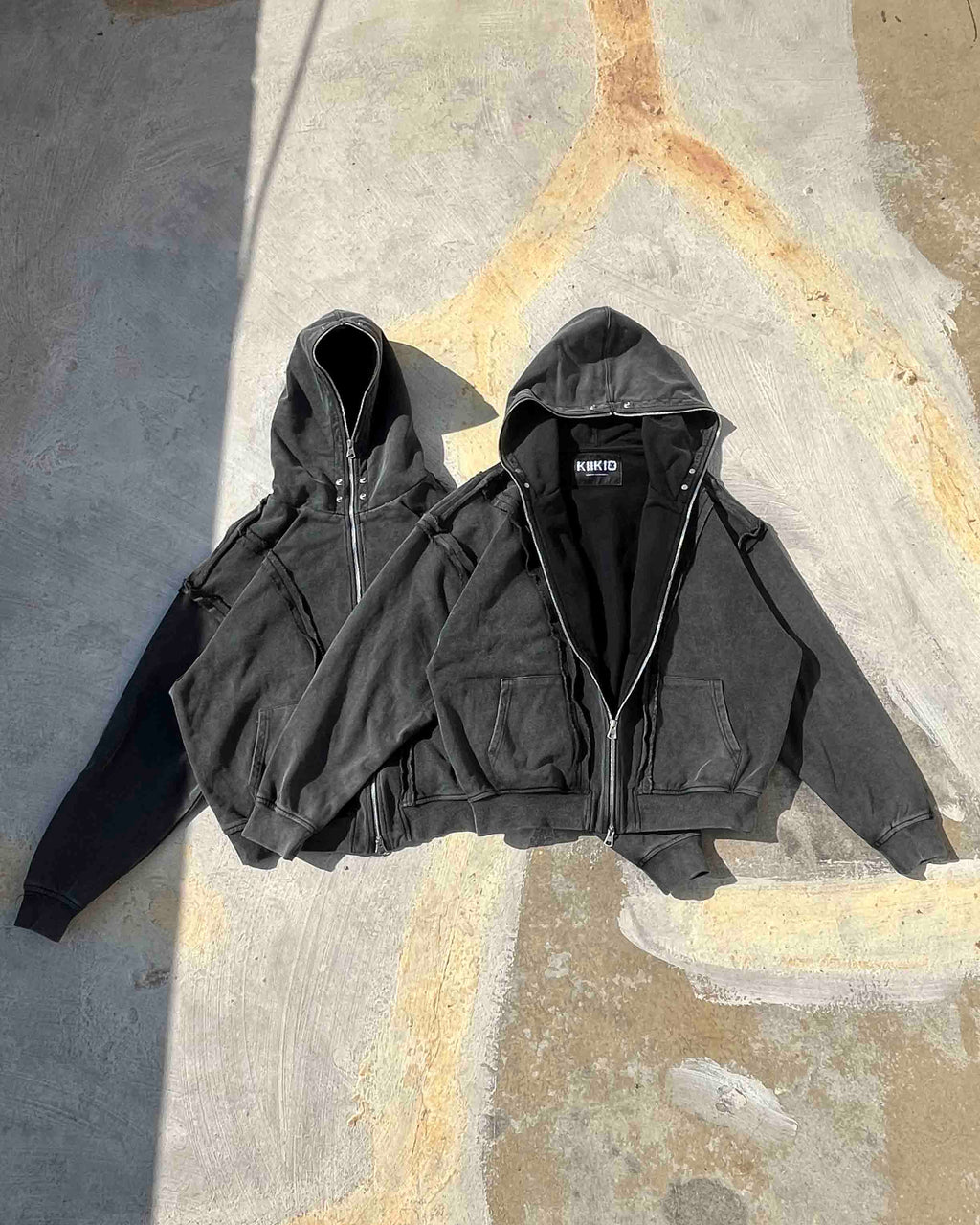 GRYFT Wasteland Loose Zip Hoodie