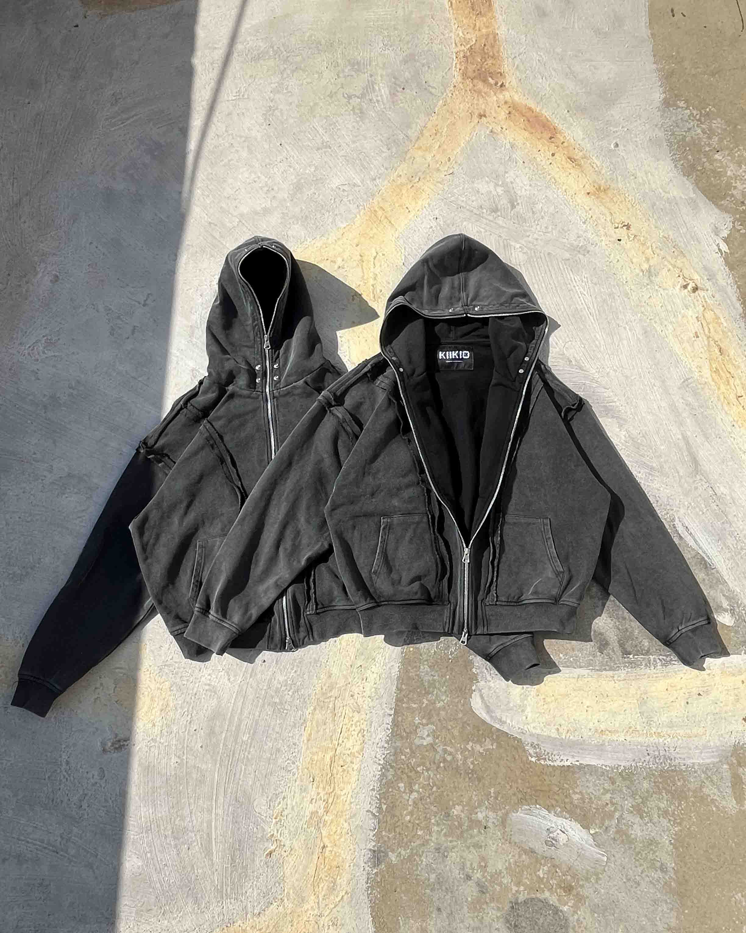 GRYFT Wasteland Loose Zip Hoodie