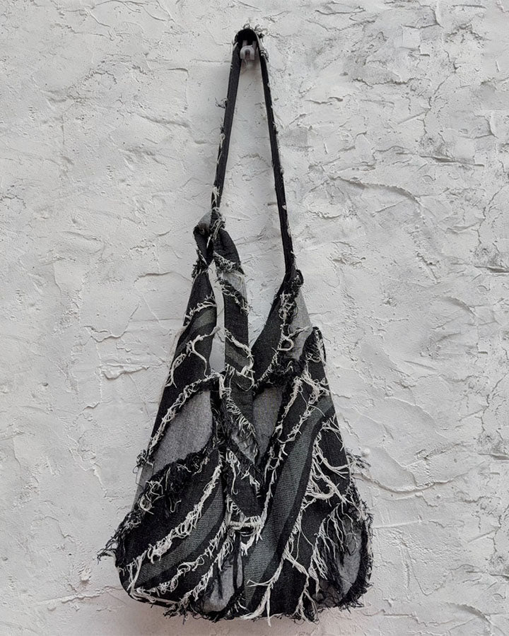 GRYFT Grunge Distressed Shoulder Bag