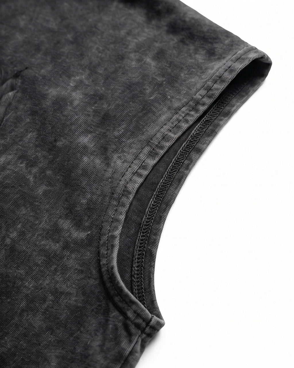 GRYFT-New Washed Hooded Sleeveless Top