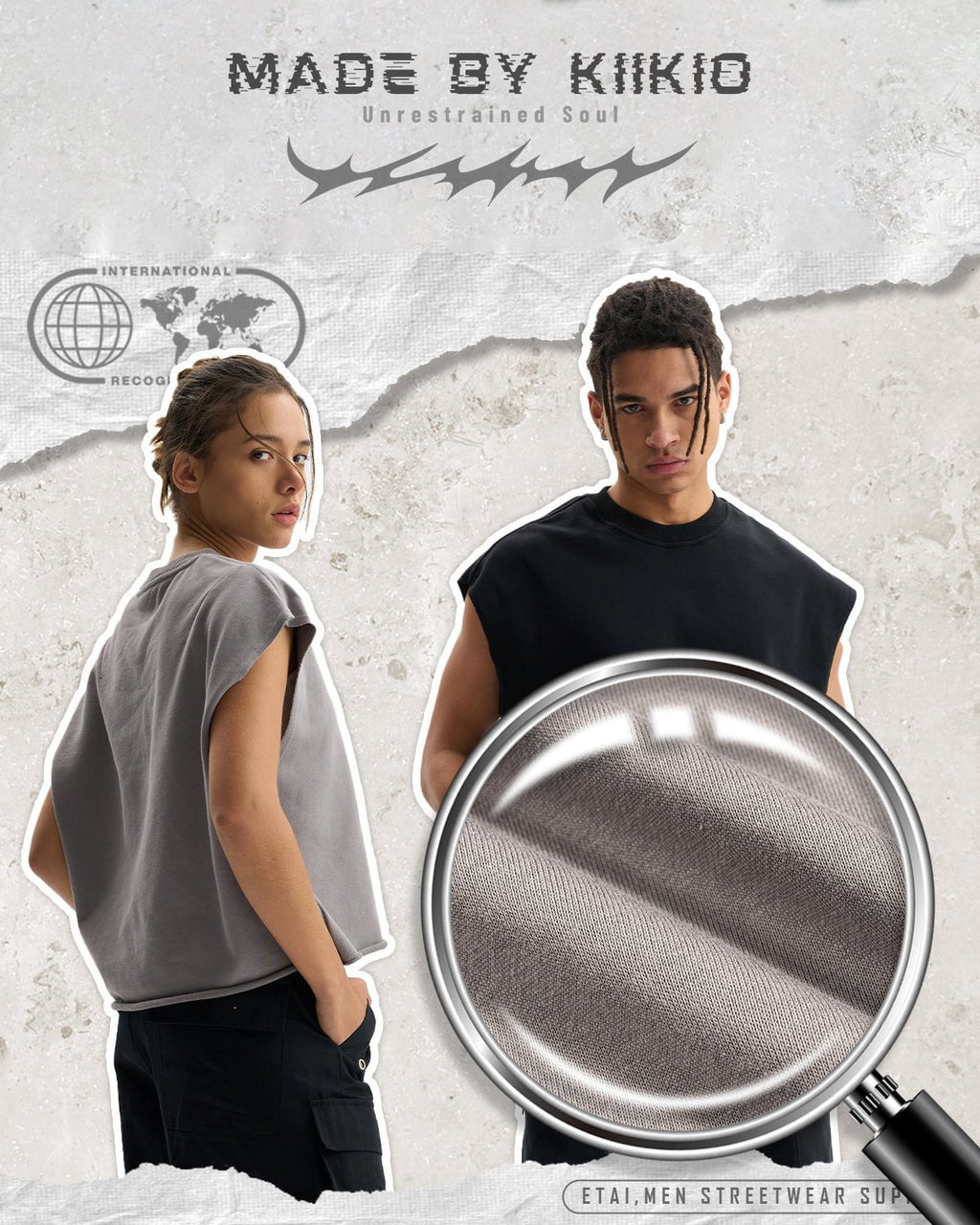 Heavyweight Raw-Edge Tank