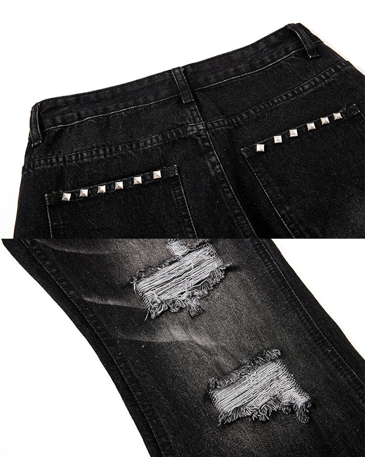 GRYFT Gothic Distressed Jeans