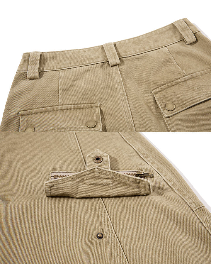 GRYFT Utility Zipper Multi-Pocket Baggy Cargo Pants
