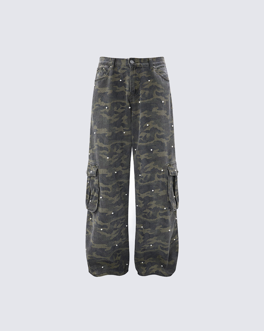 GRYFT Utility Washed Cargo Pants